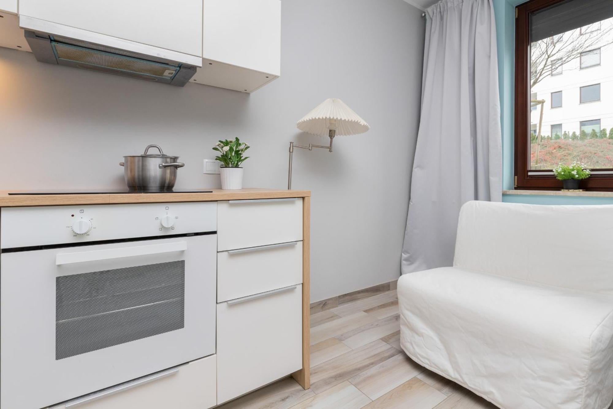 Pastel Lawendowe Wzgorze Studio With Balcony And Parking By Noclegi Renters Гданьск Экстерьер фото